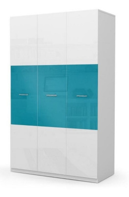 Cabinets Wardrobe Wood Wardrobe Design Blue Clothes cupboards Childrens room