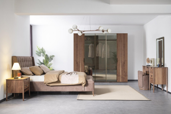 Design Armchair Stool Luxury Ottoman Dressing table Stool Round Upholstery Chair