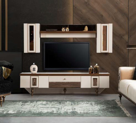 A luxurious TV bedside table for your living room in a modern style