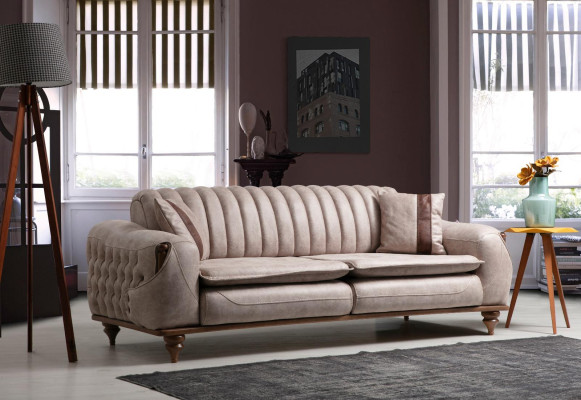 Chesterfield Sofa set Couch Seat Cushion Sofa Couches Furniture Fabric Textile