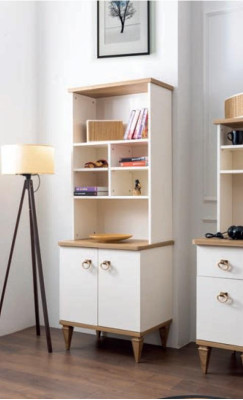 Unisex Bedroom Youth Room Set Bed Bedside table Bookshelf Table 5-piece. new