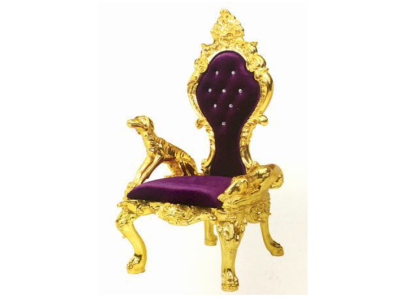 Throne Armchair Chairs Royal Upholstery Chesterfield Velvet 1 Seater Antique Style