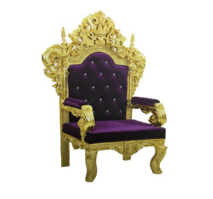 Chesterfield Throne Armchair Royal Upholstery Velvet 1 Seater Antique Style Chairs