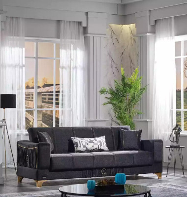 Sofa 3-Seater Couch Fabric Sofa Seat Furniture Upholstered Sofa Lounge Sofa Armrest