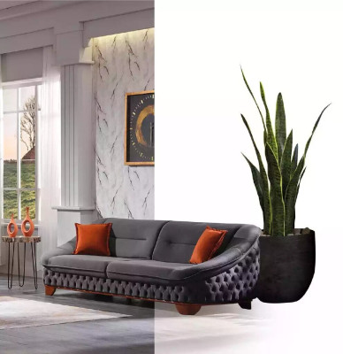 Sofa set 3+3+1 Seater Sofas Set Chesterfield Living room Complete 3pcs