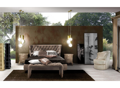 Bed Upholstery Design Luxury Double Hotel Beds Chesterfield Sleep Room