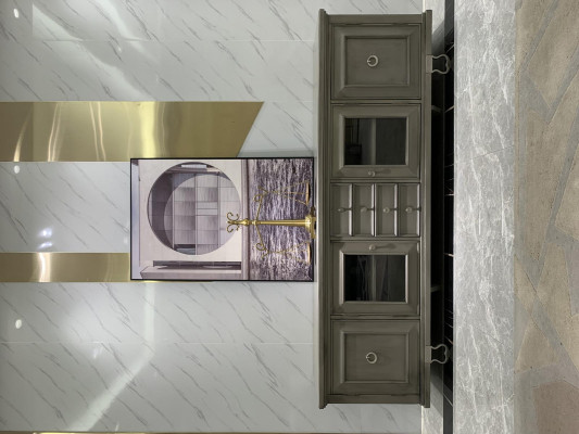 Console Wardrobe Lowboard Furniture Cabinets Sideboard Living room Sideboard Wood Grey