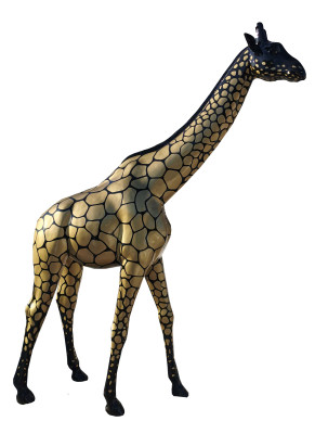 Designer Figures Modern Decorations Garden Giraffe Statue Sculpture Sculptures
