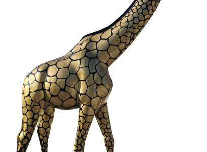 Designer Figures Modern Decorations Garden Giraffe Statue Sculpture Sculptures