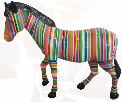 Abstract figure statue garden figures decoration statues sculptures horse decoration