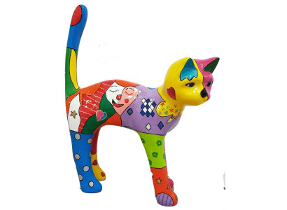 Designer Abstract Modern Figure Figures Decoration Cat Sculptures Decoration