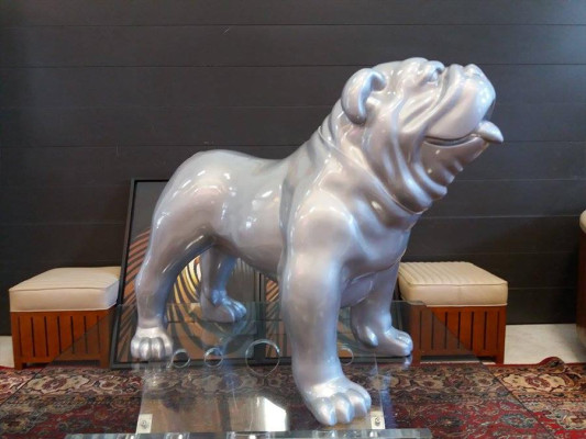 Design sculptures figures modern bulldog sculpture decorative sculptures statues new