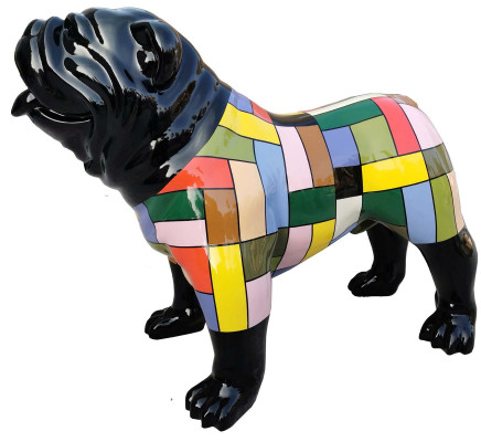 Dog design figures sculptures modern bulldog sculpture decoration new sculptures