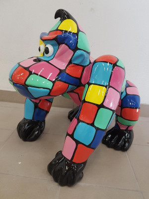 Gorilla Designer Figure Statue Modern Statues Figures Decoration Decoration Garden new