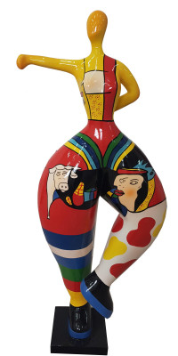 Designer Abstract Figures Modern Decorations Figures Woman Sculpture Sculptures