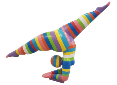 Acrobat Design Figures Sculptures Modern Abstract Sculpture Woman Decoration