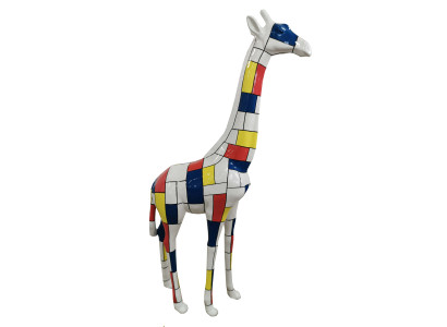 Designer Figures Modern Decorations Garden Giraffe Statue Sculpture Sculptures