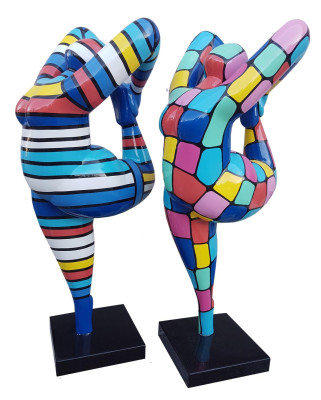 Designer Abstract Figures Modern Decorations Figures Woman Sculpture Sculptures
