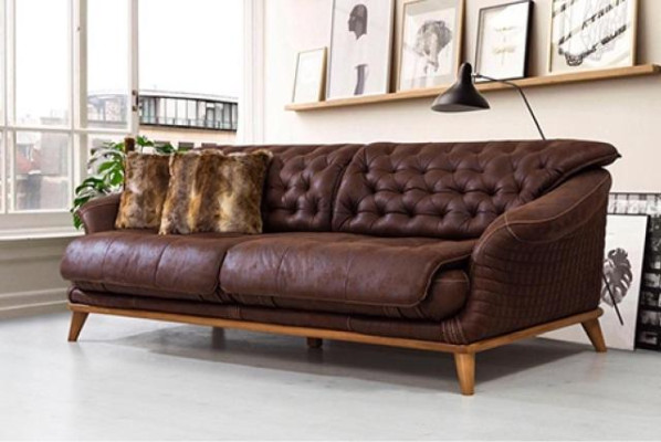 Sofa Couch Furniture Sofa set Set Seating group 3+3+1 Couches Sofas Fabric Textile