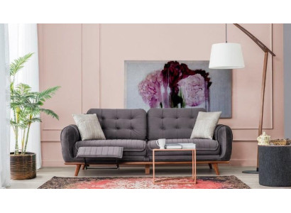 Three Seater Sofa Couch Upholstery Furniture Multifunction Couches Sofas 216cm
