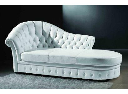 Chesterfield Chaise Lounge Lounger Chaise Living room Couch Sofa Lounge