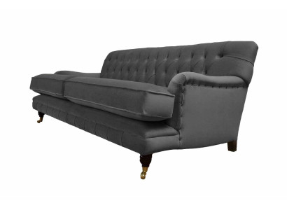 Designer Sofa 3 Seater Modern Couch Upholstery Gray Sofas Design Sofa