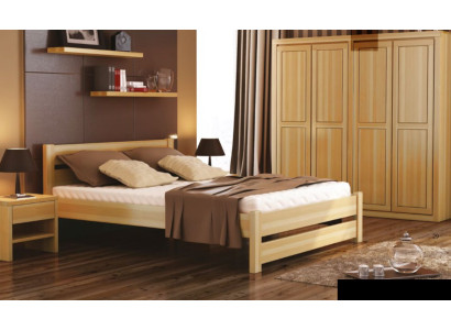 Bedroom Set Complete 5 pieces. Bed Real Bedside tables Solid Wood Furniture new