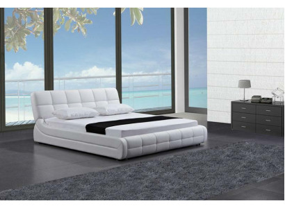 Modern Bed Beds Upholstery Double Marriage Hotel Luxury Leather Designer