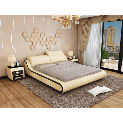 Bed Upholstery Decorative Design Luxury Double Hotel Beds 180x200cm Sleep Room