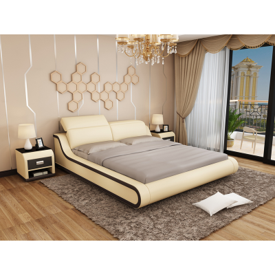 Bed Upholstery Decorative Design Luxury Double Hotel Beds 180x200cm Sleep Room