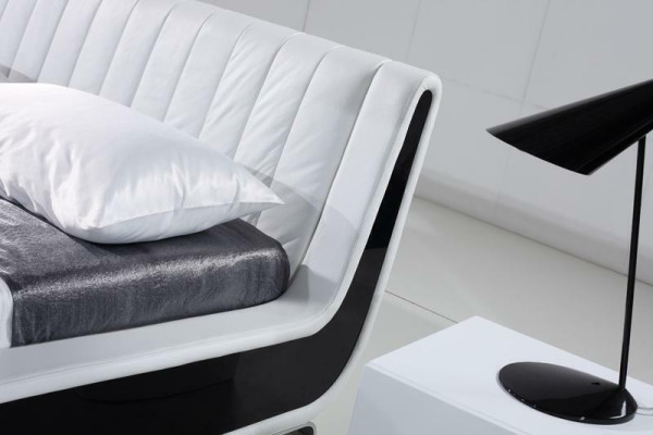 Designer Bed Marriage Bed Upholstered bed Bedroom Leather Bed new Beds
