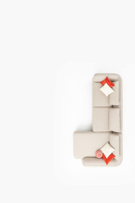Corner sofa L-shape Sofa Luxury Sofas Furniture Living room Modern Design 330x170