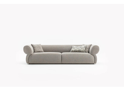 Sofa 3 Seater Beige Sofa Luxury Living room Modern Design Upholstery Fabric new