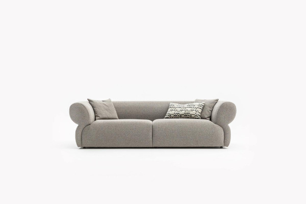 Sofa 3 Seater Beige Sofa Luxury Living room Modern Design Upholstery Fabric new