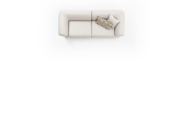 Sofa Couch Upholstery Furniture Three Seater 3 Seater Modern Design Couch Beige