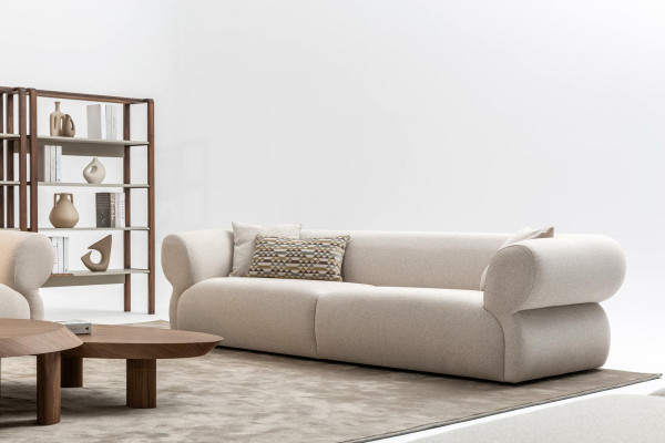 Modern Sofa 3 Seater Beige Three-seater big 250cm Sofas Couch Luxury Furniture new
