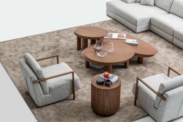 Armchair Living room Furniture Design Modern Upholstery 1 Seats Relax Gray Club