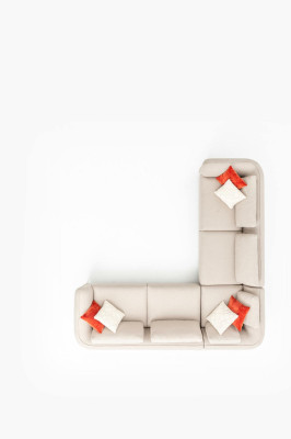 Corner sofa Couch Upholstered sofa L-shape Living room Corner suite Sofas Sofa 312x312