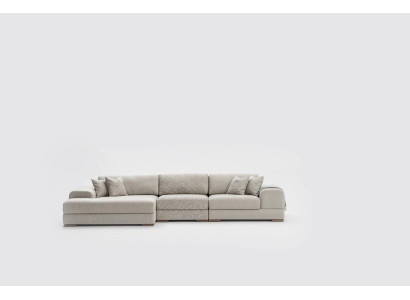 Corner sofa L-shape Living landscape Luxury Gray Sofa Couch Modern Furniture