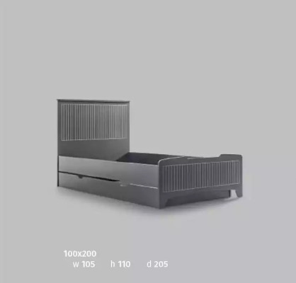 Childrens room Complete room Bedroom Bed Desk Wardrobe 3pcs