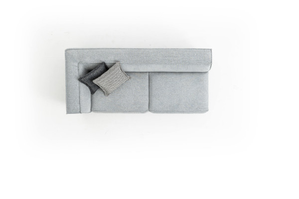 Corner sofa L-shape Couch Living room Design 400x310 Sofa Fabric Textile