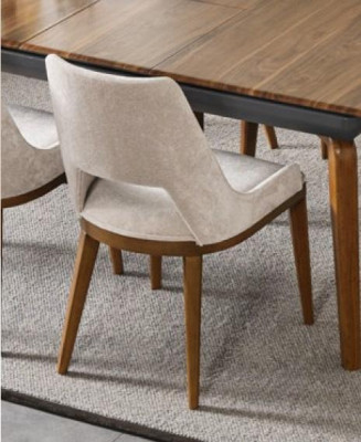 Dining set Dining room Dining table Suite Luxury Chairs Dining area 5-piece brown