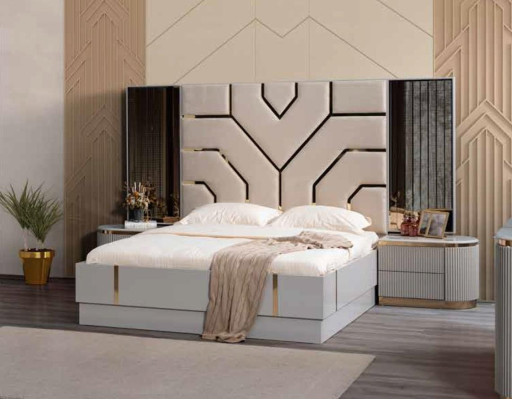 exclusive bedroom dream: designer furniture in a modern style