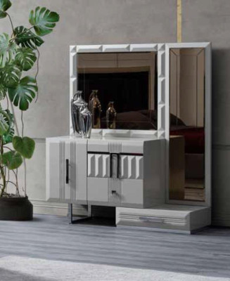 Modern Bedroom Dressing table Chest of drawers with Mirror Console Chests of drawers