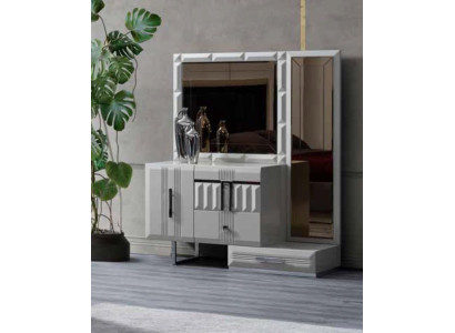 Modern Bedroom Dressing table Chest of drawers with Mirror Console Chests of drawers