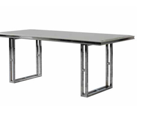 Dining table Luxury Table stainless steel White Living room Dining tables Tables Furniture