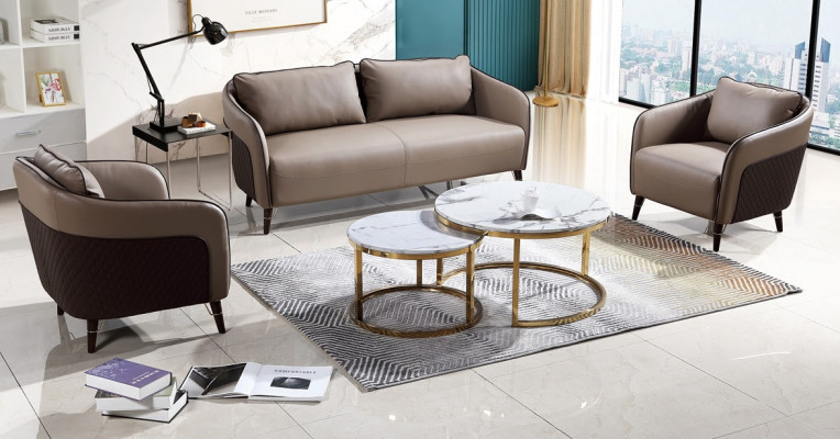 Sofa set Office Couch Upholstery Sofa Set 3+1+1 Leather Couches Sofas Complete new