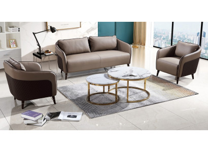 Sofa set Office Couch Upholstery Sofa Set 3+1+1 Leather Couches Sofas Complete new