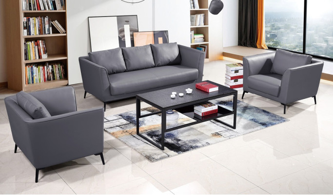 Leather sofa sofa set 3+1+1 seater set suite upholstered sofa couch designer sofa