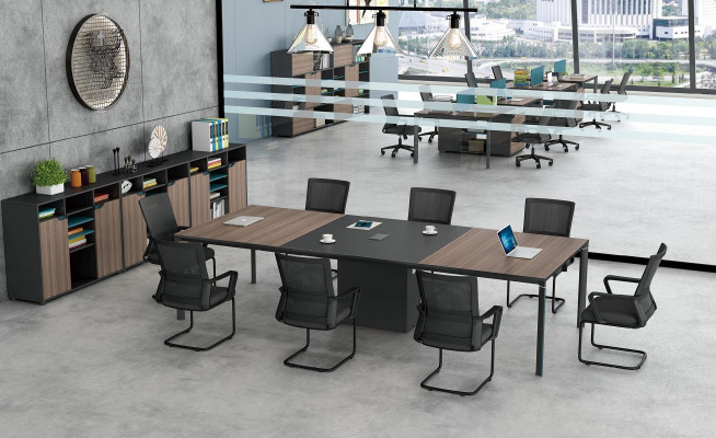 Conference table Office cable duct network tables meeting table